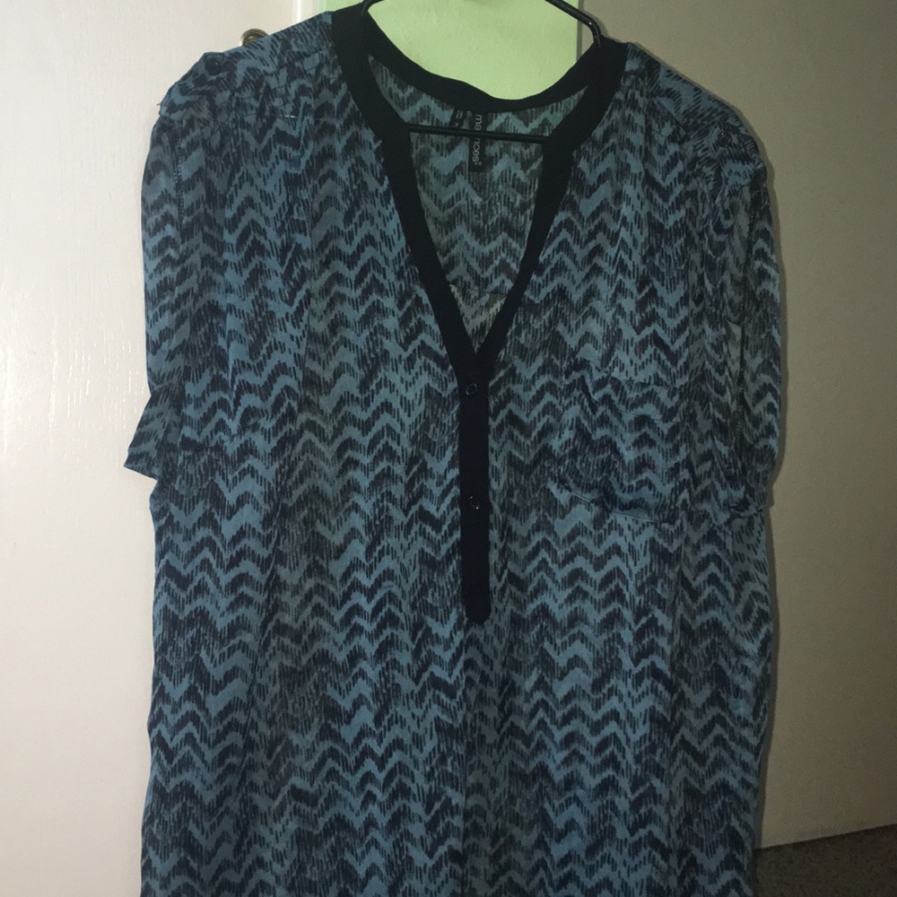 Sheer blouse